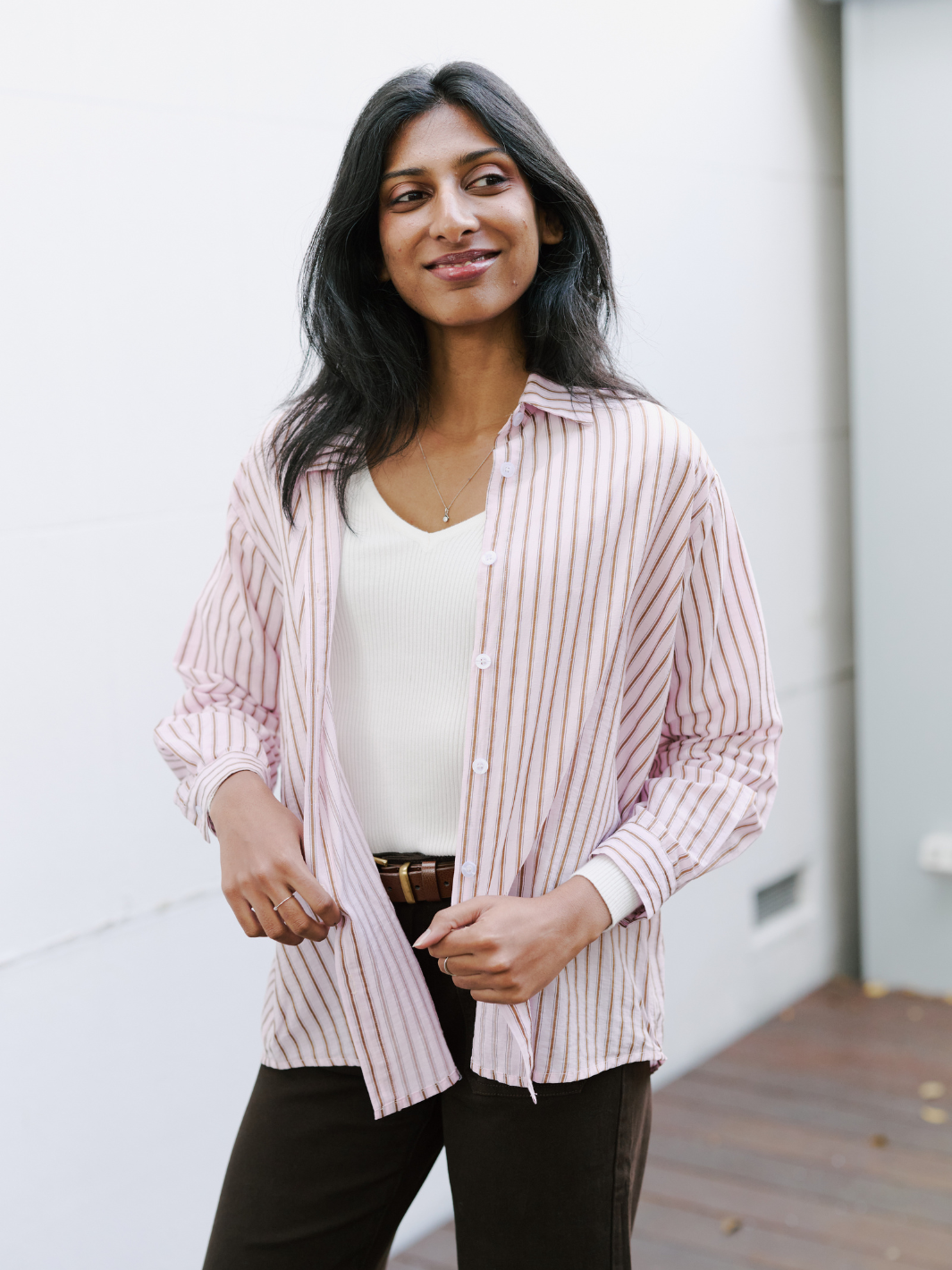 LOULA STRIPE SHIRT