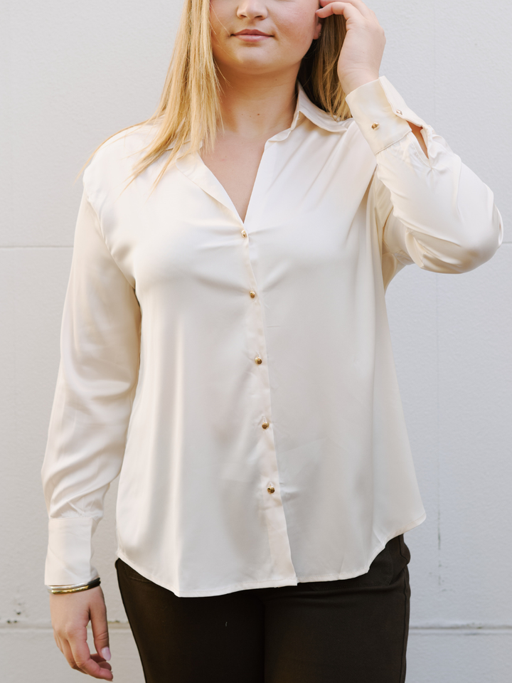 MARTA SATEEN BLOUSE