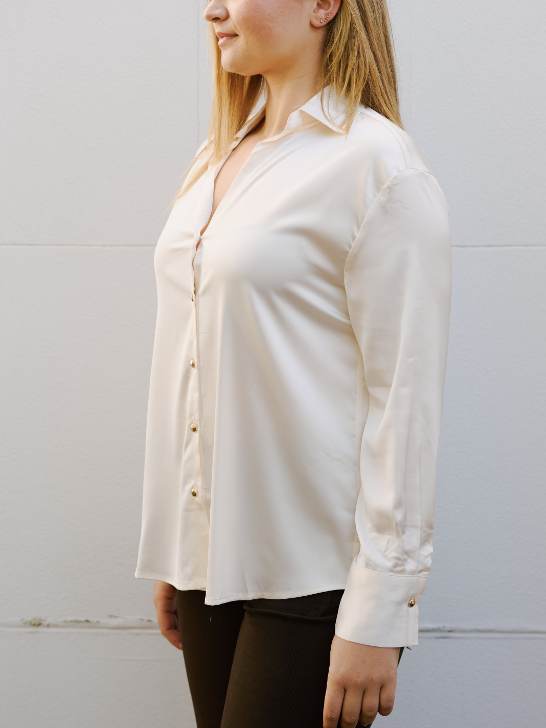 MARTA SATEEN BLOUSE