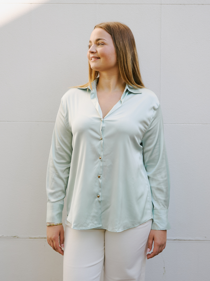 MARTA SATEEN BLOUSE