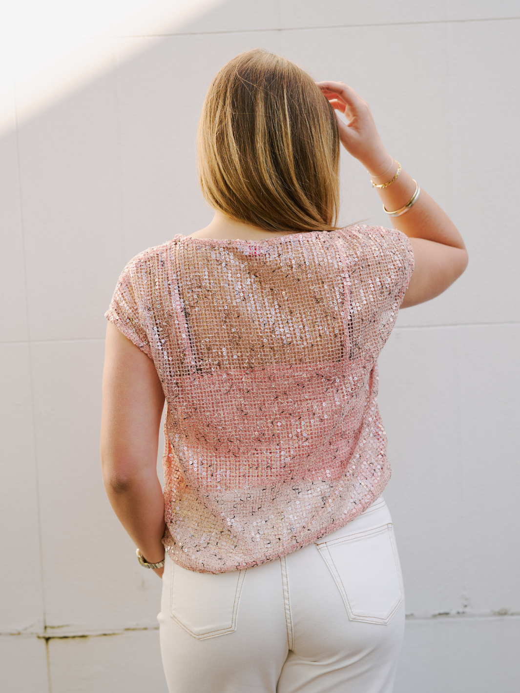 FAME SEQUIN TOP