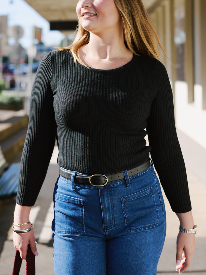 GRATITUDE ROUND NECK TOP