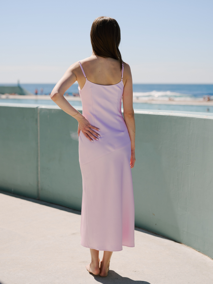 ELISA DRAPED MIDI