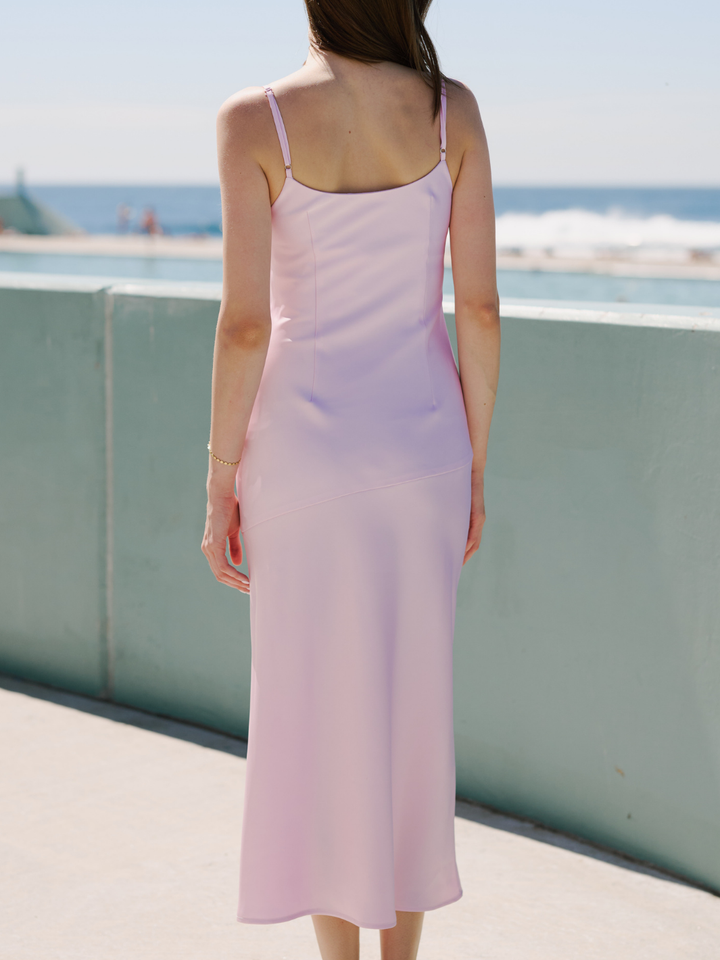 ELISA DRAPED MIDI