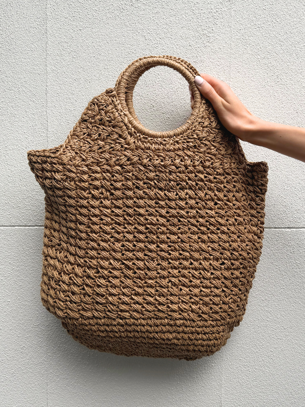 CABO RAFFIA TOTE