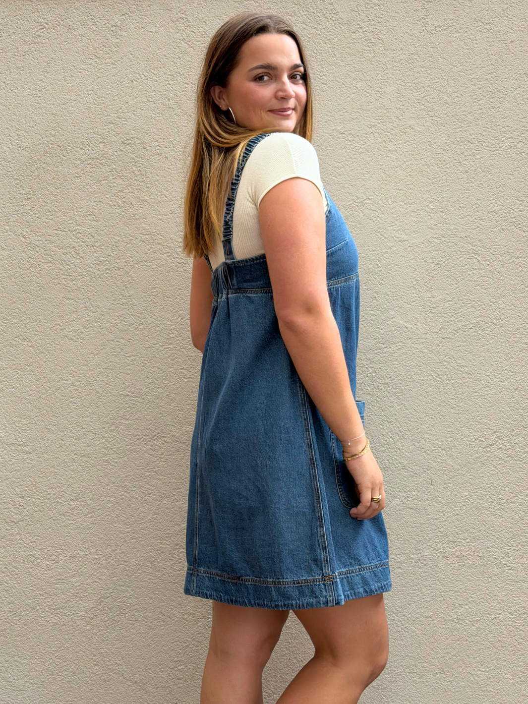 AURA DENIM STITCH MINI