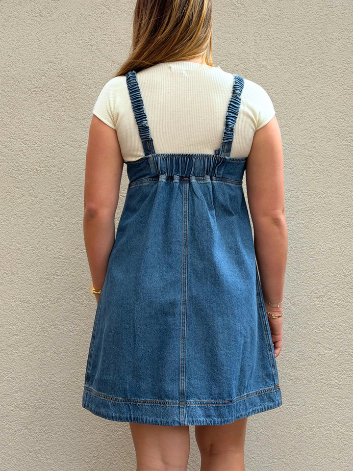 AURA DENIM STITCH MINI