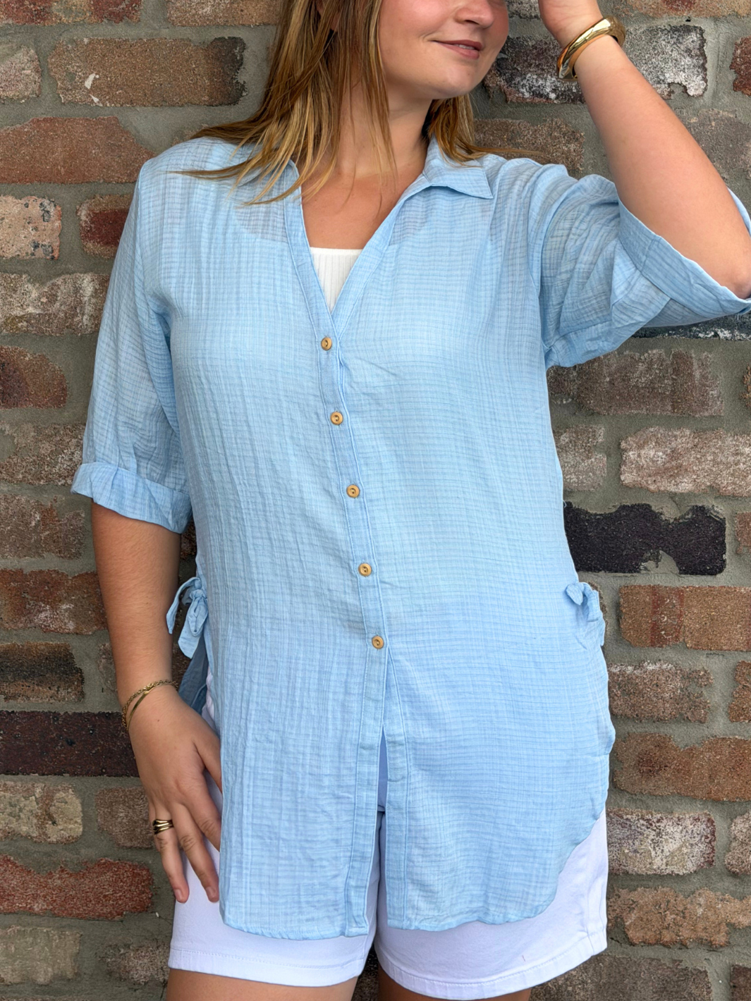 BRIGHT BREEZE BLOUSE