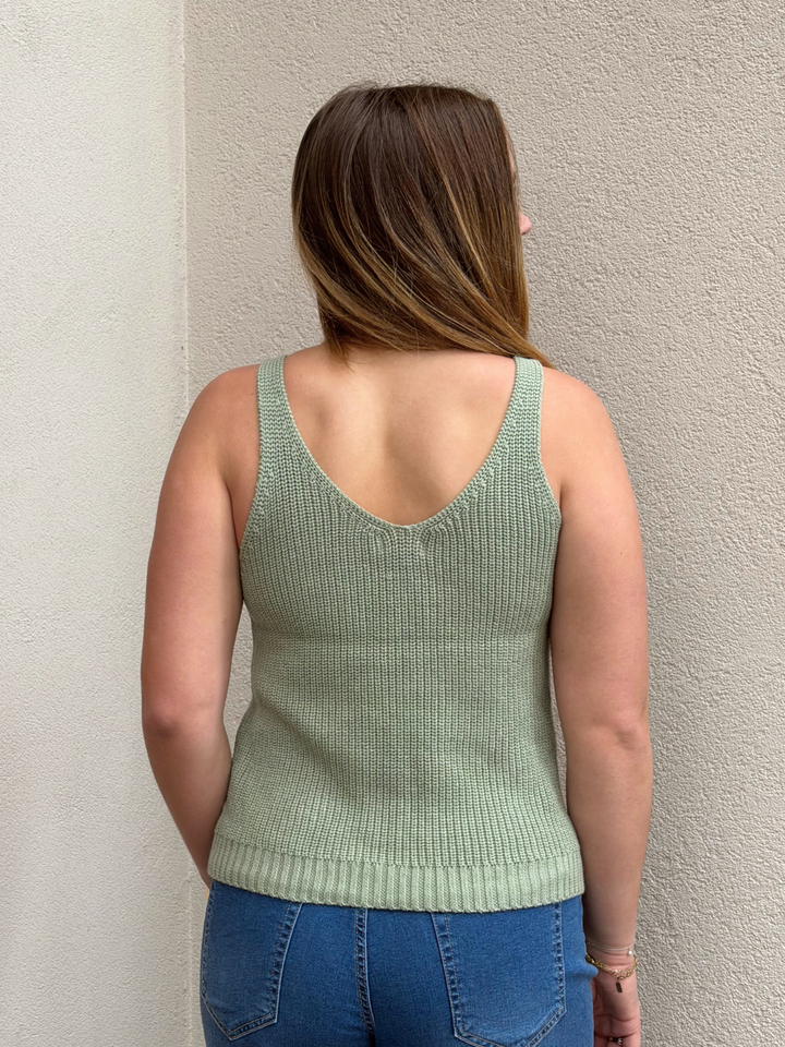 CAIA COTTON RIB TANK