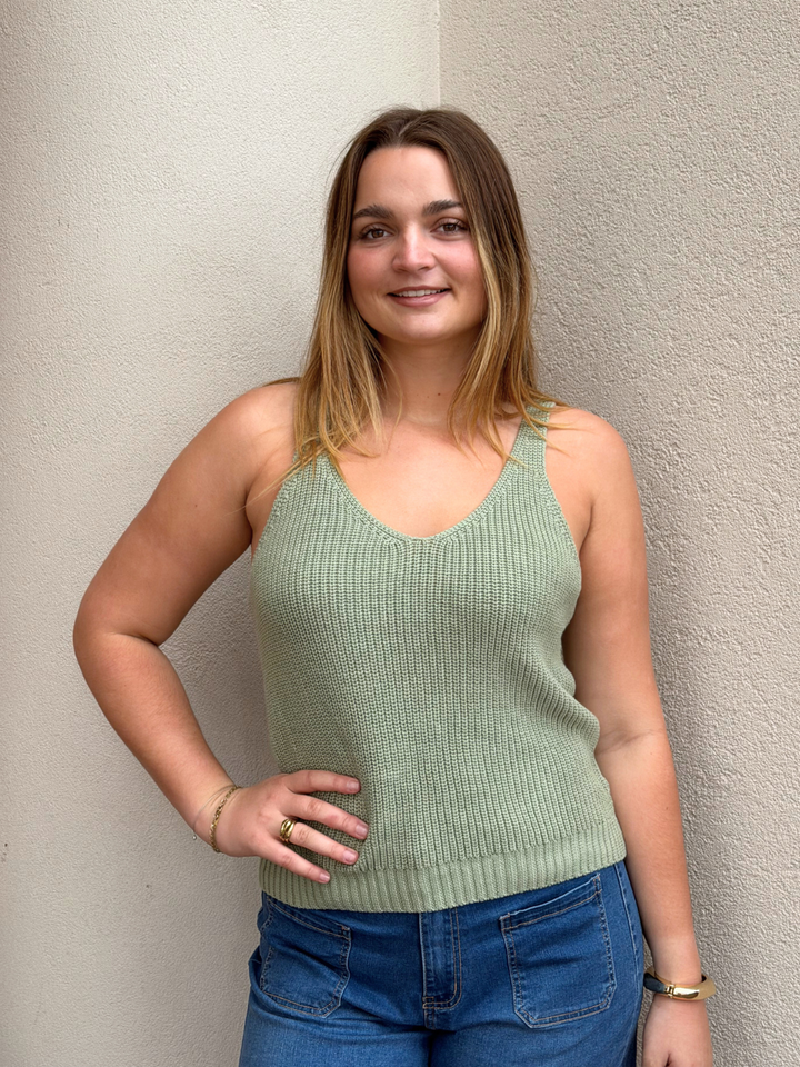 CAIA COTTON RIB TANK