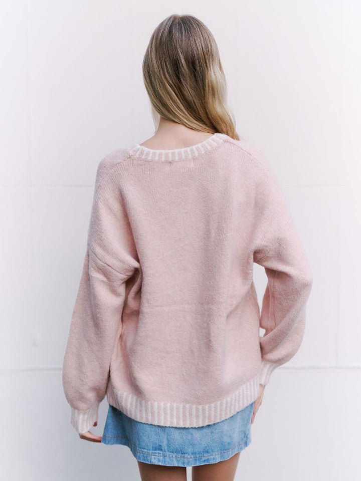 KARLI STITCH KNIT