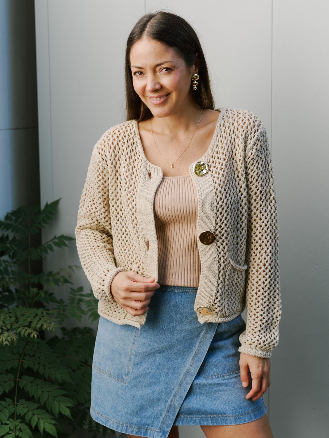 JORDI KNIT CARDI