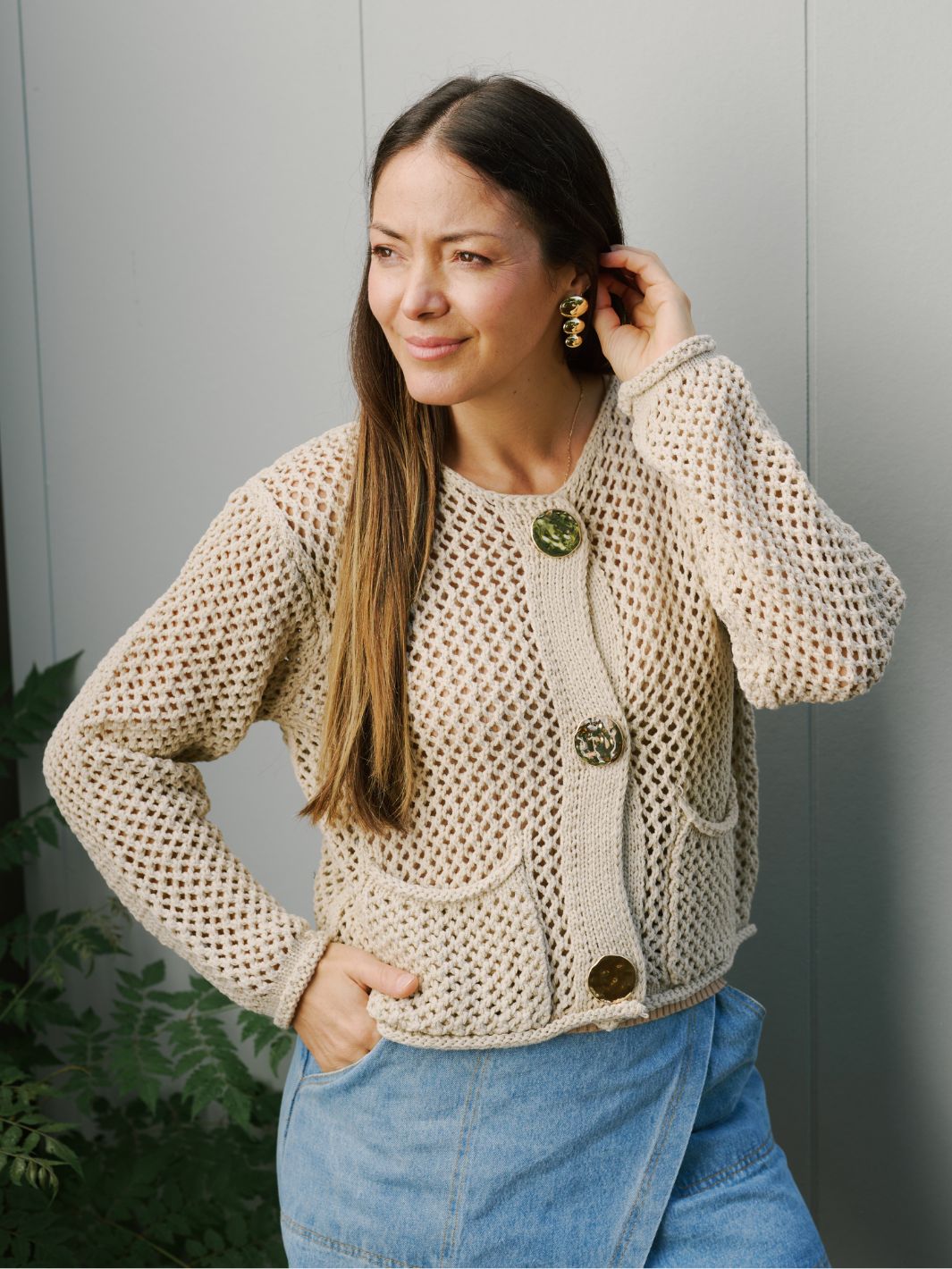 JORDI KNIT CARDI