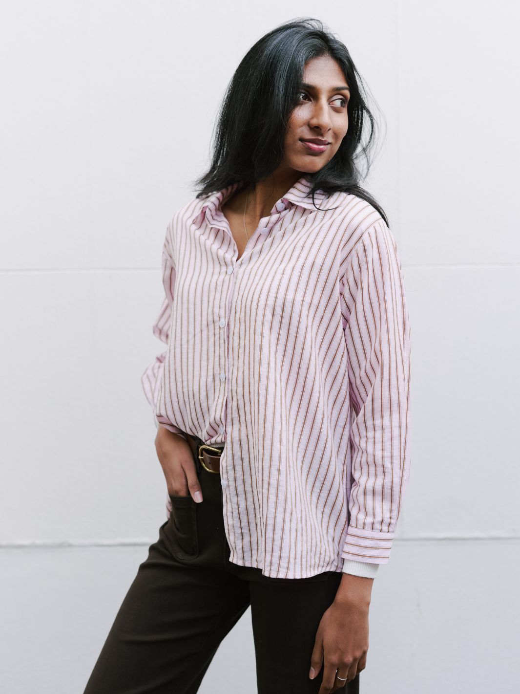 LOULA STRIPE SHIRT