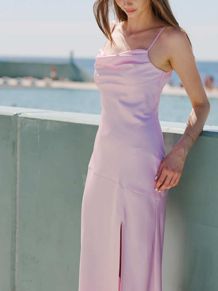 ELISA DRAPED MIDI