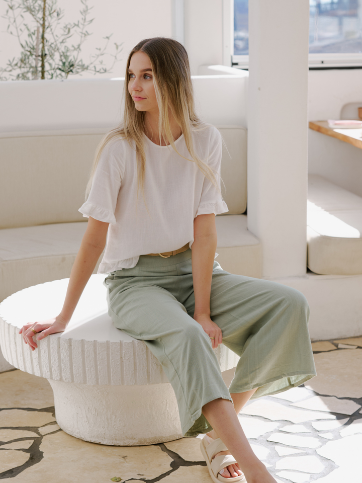 FLORENCE FRILL TOP