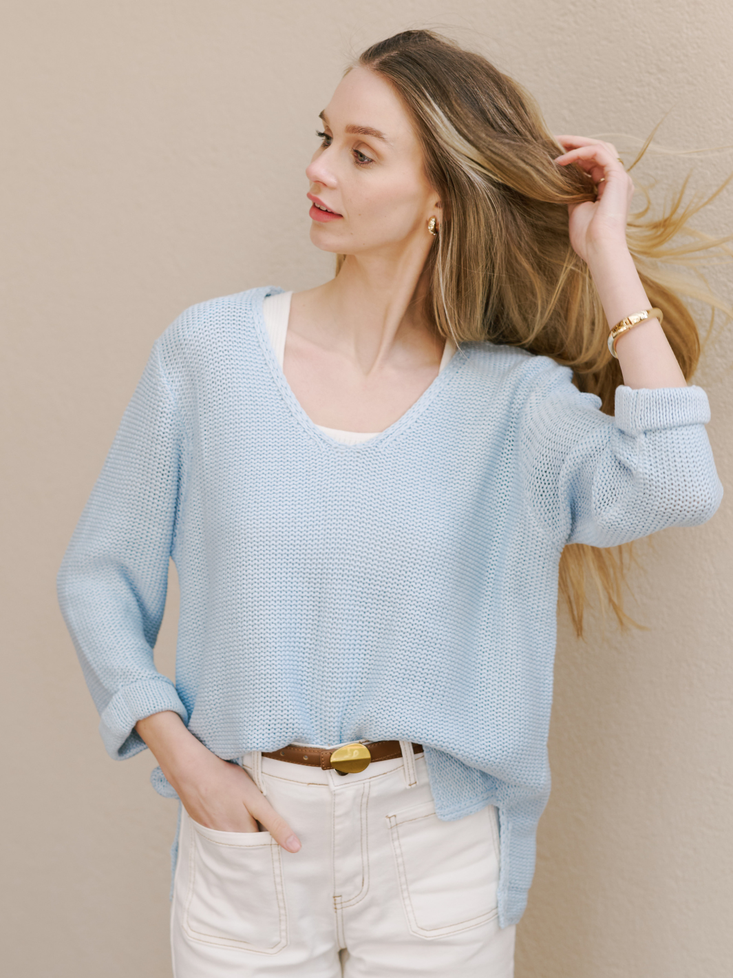 Babyblue Suki Knit