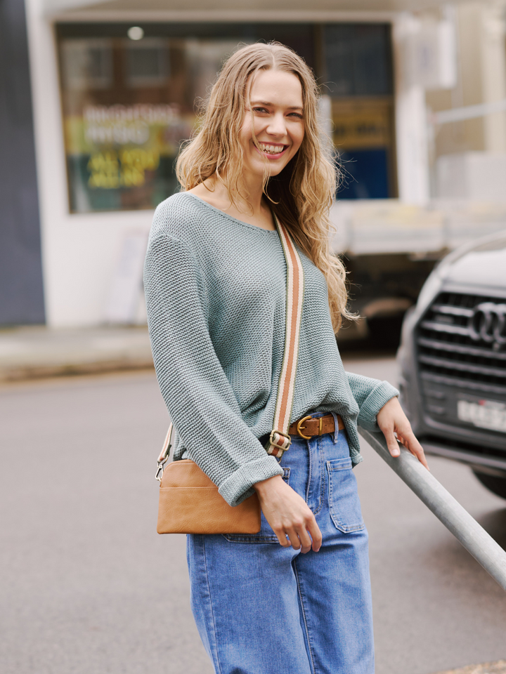 Blue Suki Knit