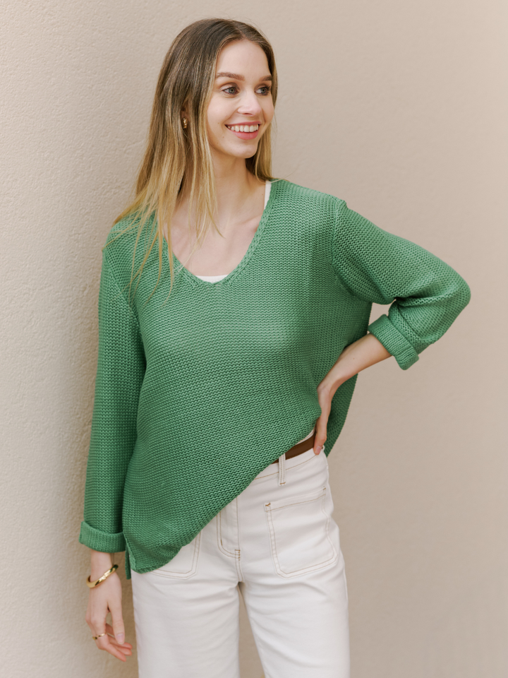 Green Suki Knit