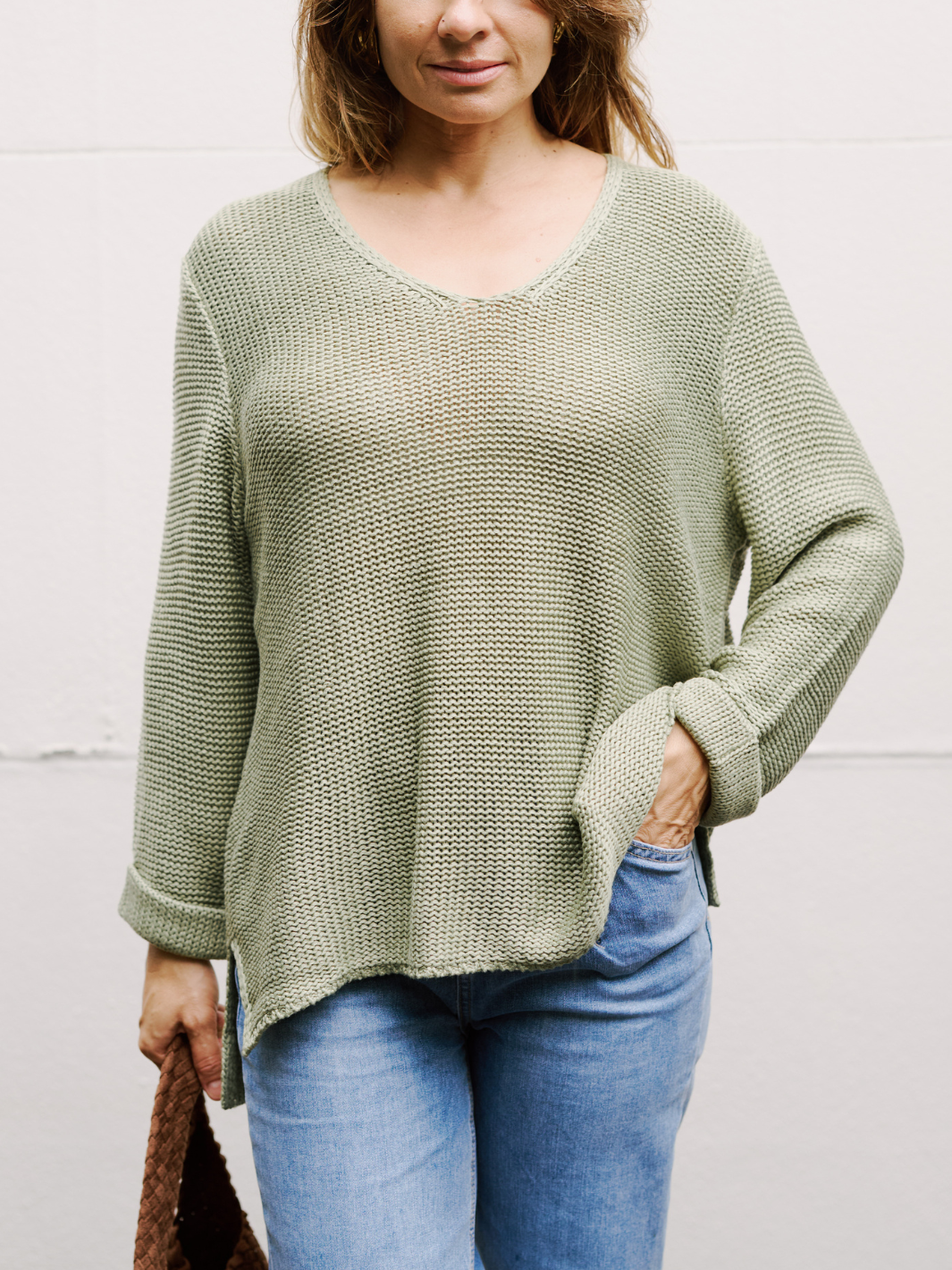 Olive Suki Knit