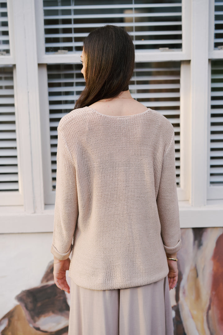 SM Beige Suki Knit