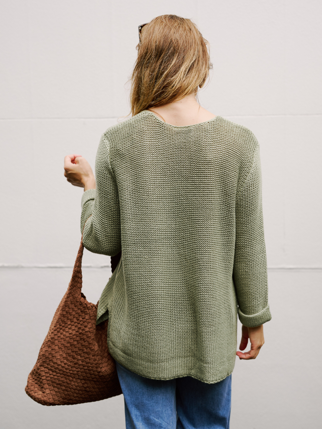 SM Olive Suki Knit