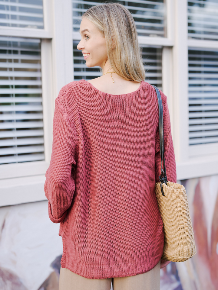 SM Rust Suki Knit
