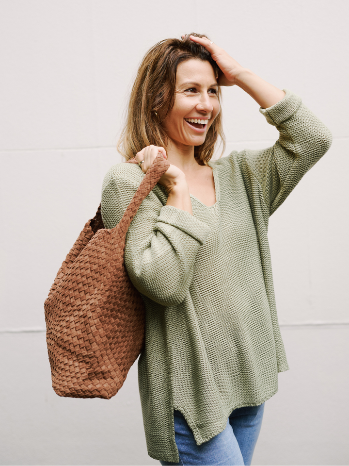 Xl Olive Suki Knit